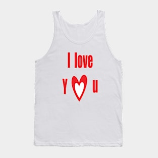 I Love You Tank Top